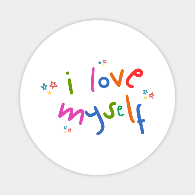 Radiant Self-Love: Empowering Magnet by neverland-gifts